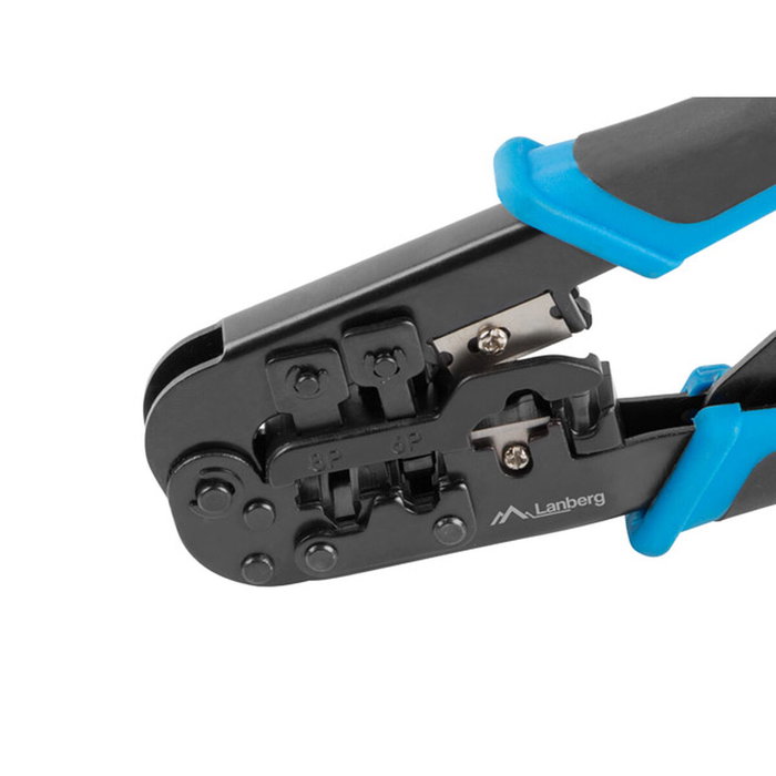Lanberg NT-0201 Crimpadora y Pelacables para RJ9, RJ11, RJ12 y RJ45 Lanberg NT-0201 Crimpadora y Pelacables para RJ9, RJ11, RJ12 y RJ45