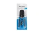 Lanberg NT-0201 Crimpadora Herramienta para Conectores RJ9/RJ11/RJ12/RJ45 con Pelacables, Color Azul y Negro
