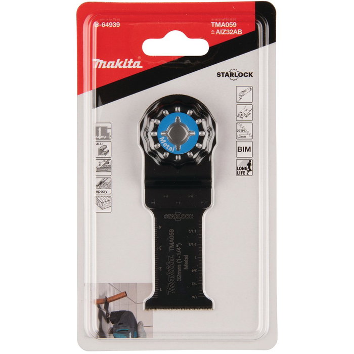 Makita b-64939 hoja de sierra de calar, de sierra de marqueterÍa y de sierra recÍproca bimetÁlico 1 pieza(s)