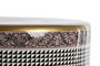DKD Home Decor Mesita Auxiliar Jing door Multicolor Blanco Porcelana 33 x 42.5 x 33 cm