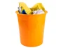 Q-connect Papelera Plástico Naranja Translucido 13 Litros 275x285 mm