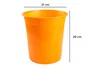 Q-connect Papelera Plástico Naranja Translucido 13 Litros 275x285 mm
