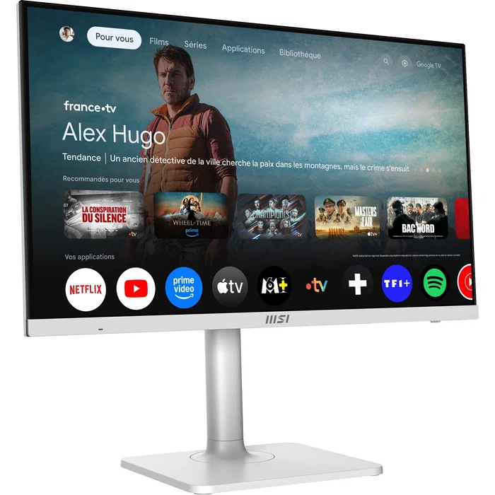MSI Modern MD272UPSW Monitor Smart 27 pulgadas 4K UHD Blanco