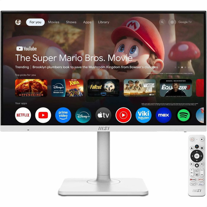 MSI Modern MD272UPSW Monitor Smart 27 pulgadas 4K UHD Blanco