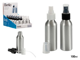 Berilo Pulverizador Aluminio Tapón Corto 100ml Surtido 2 Colores