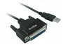 Approx Adaptador USB A Puerto Paralelo APPC26 Negro