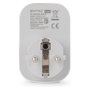 ENTAC Adaptador de enchufe WIFI con 1 toma y 3 puertos USB (2x USB-A/1x USB-C)
