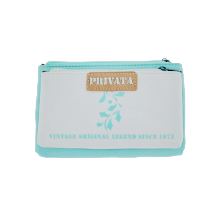 Darli-Jeims Monedero Doble Privata Nylon 16x10 cm Darli-Jeims Monedero Doble Privata Nylon 16x10 cm