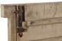 DKD Home Decor Decoración de Pared Ventana en Teca y Hierro Beige