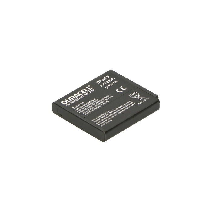 Duracell Batería Li-Ion 770 mAh para Fujifilm NP-50 Pentax D-LI68