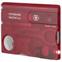 VICTORINOX SWISSCARD LITE rojo transparente