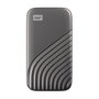 Western Digital My Passport SSD Externo NVMe de 1 TB, USB 3.2 Gen 2 Tipo-C, Vel. Lectura 1050 MB/s, Gris Espacial