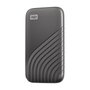 Western Digital My Passport SSD Externo NVMe de 1 TB, USB 3.2 Gen 2 Tipo-C, Vel. Lectura 1050 MB/s, Gris Espacial