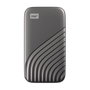 Western Digital My Passport SSD Externo NVMe de 1 TB, USB 3.2 Gen 2 Tipo-C, Vel. Lectura 1050 MB/s, Gris Espacial