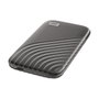 Western Digital My Passport SSD Externo NVMe de 1 TB, USB 3.2 Gen 2 Tipo-C, Vel. Lectura 1050 MB/s, Gris Espacial