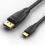 Vention Cable Conversor USB Tipo-C Macho a DisplayPort Macho 1.5m Negro