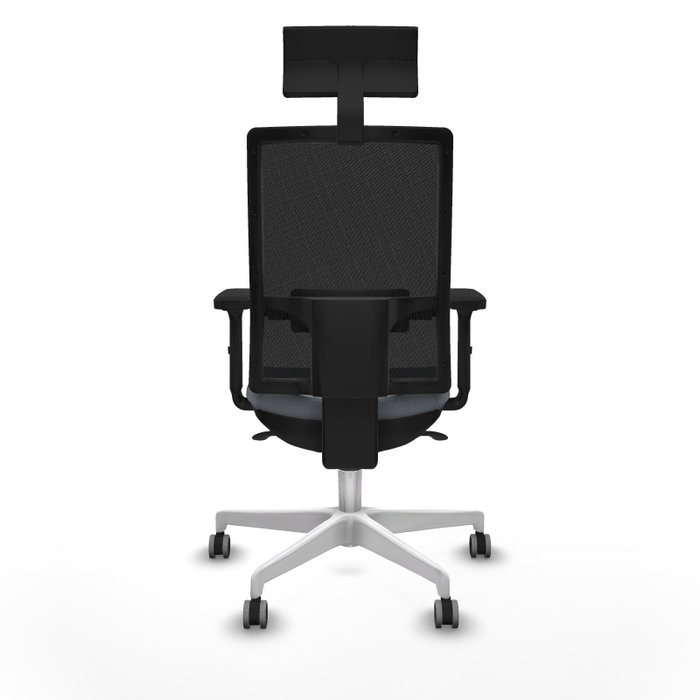 PIQUERAS Y CRESPO Silla de oficina Horna con mecanismo Sincro, Gris y Negro PIQUERAS Y CRESPO Silla de oficina Horna con mecanismo Sincro, Gris y Negro
