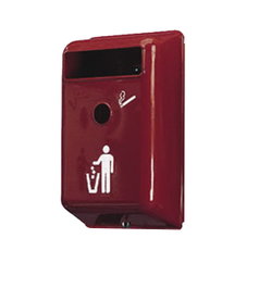 ARFE Papelera Metálica Mod. 700 Roja