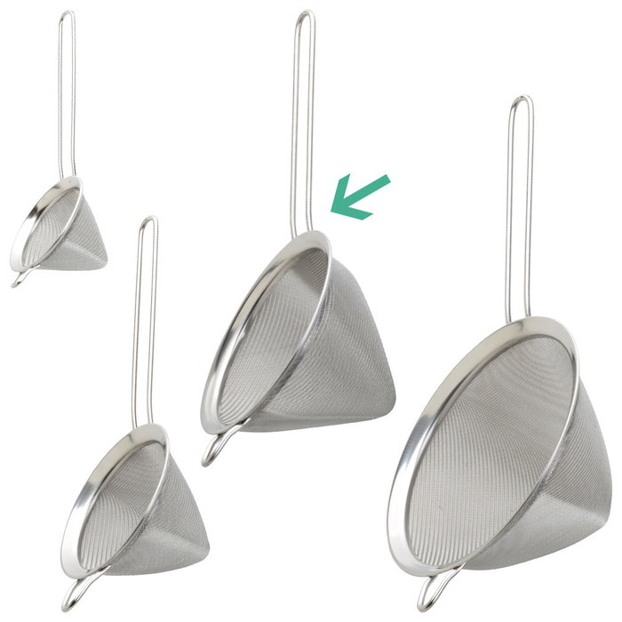 1946 Colador Cónico 1946 Diámetro 16 cm Acero Inoxidable