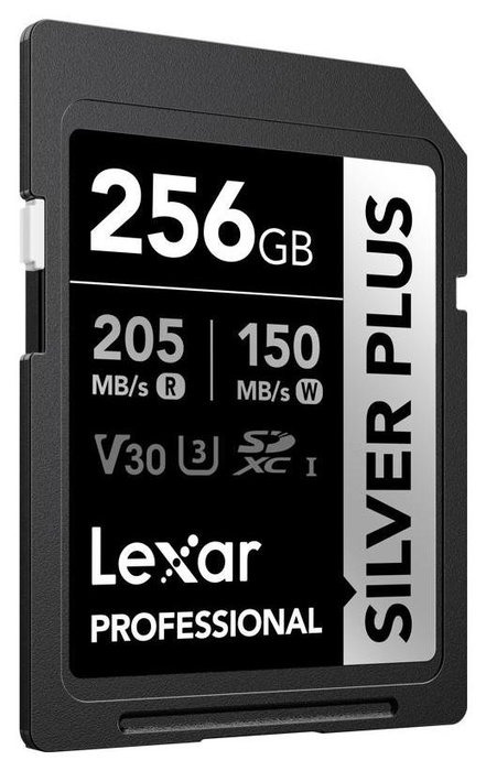 Lexar Professional SILVER PLUS SDXC UHS-I de 256 GB