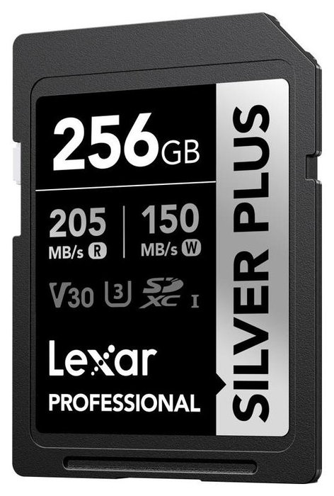 Lexar Professional SILVER PLUS SDXC UHS-I de 256 GB