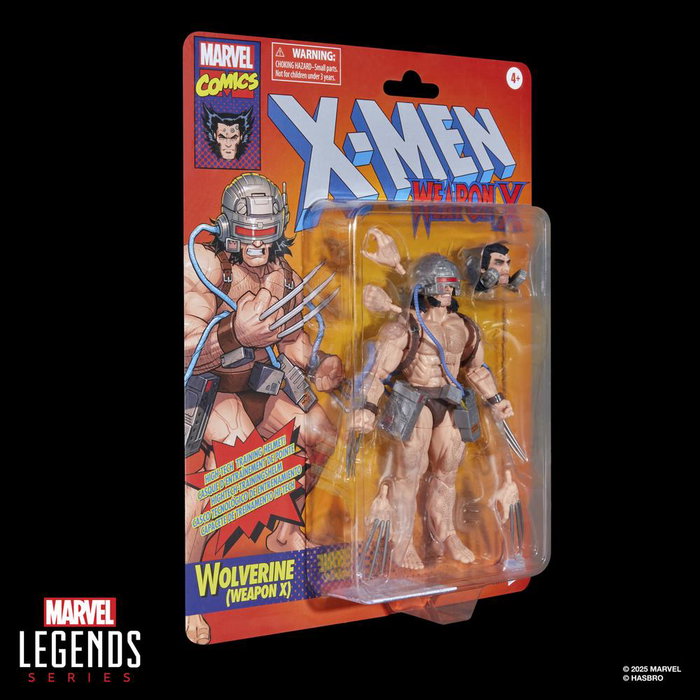 Hasbro Marvel Legends Wolverine (Weapon X) Figura de 15 cm