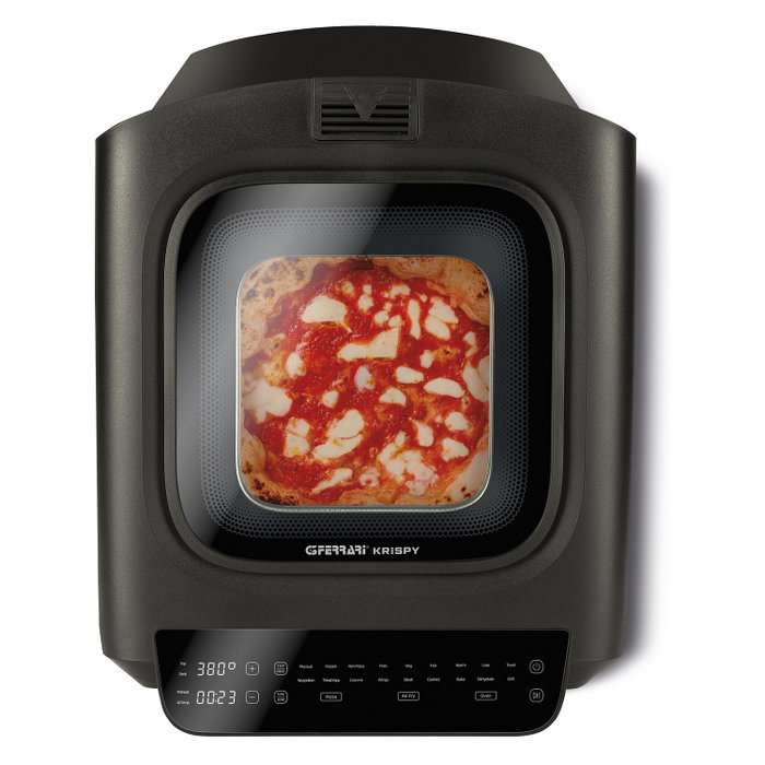 G3 Ferrari Krispy 1022500 Horno para Pizza Negro Digital 380°C 13 L G3 Ferrari Krispy 1022500 Horno para Pizza Negro Digital 380°C 13 L