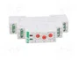 F&F Relé de tiempo PCS 12VAC/12VDC DPDT
