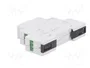 F&F Relé de tiempo PCS 12VAC/12VDC DPDT
