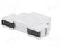 F&F Relé de tiempo PCS 12VAC/12VDC DPDT