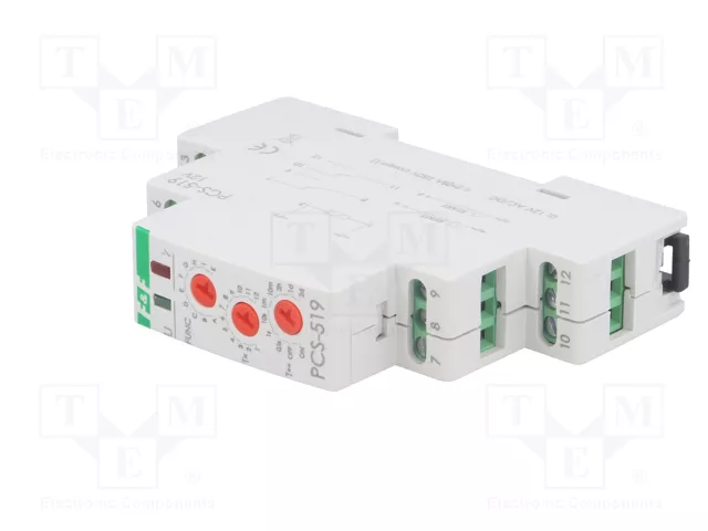 F&F Relé de tiempo PCS 12VAC/12VDC DPDT F&F Relé de tiempo PCS 12VAC/12VDC DPDT