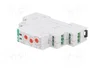 F&F Relé de tiempo PCS 12VAC/12VDC DPDT