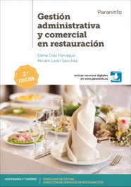 PARANINFO, Gestión Administrativa y Comercial en Restauración - Díaz Paniagua, Elena; León Sánchez, Miriam
