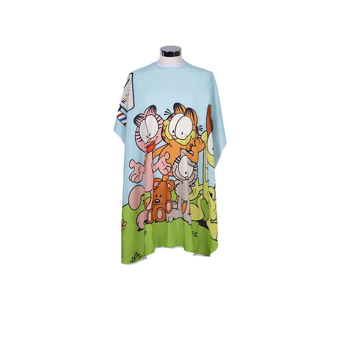 Bifull Capa de Corte Infantil Garfield & Friends Profesional Unisex Bifull Capa de Corte Infantil Garfield & Friends Profesional Unisex