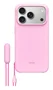 Beats Kickstand MGY84LL/A funda con soporte y MagSafe para iPhone 17 Pro, color Pebble Pink, compatibilidad con Control de Cámara y carga inalámbrica