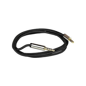 PYTHON Series Cable de audio de 4 polos, negro, 3m PYTHON Series Cable de audio de 4 polos, negro, 3m