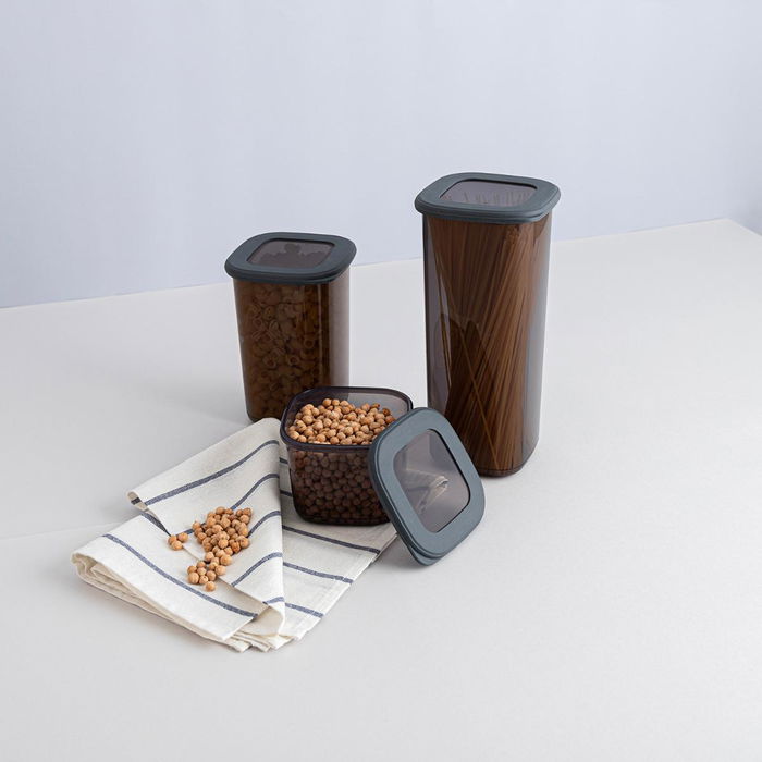 Tarro Plástico City Quid 1200 mL-10,4x16,3 cm