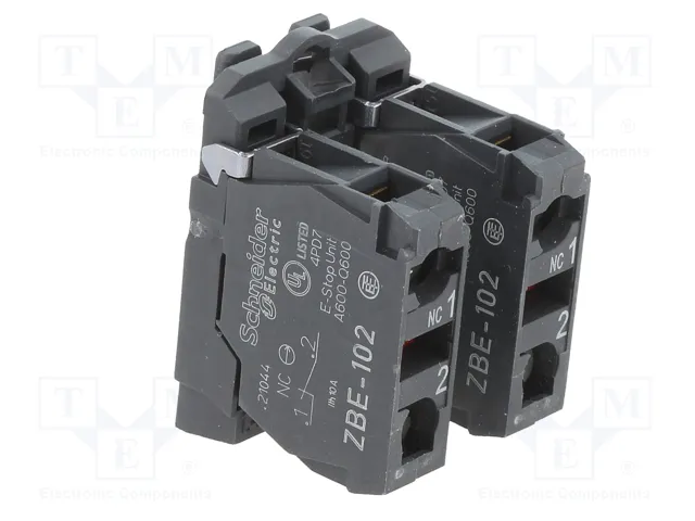 Schneider Electric Harmony XB5 Bloques de Contactos 22mm NC x2