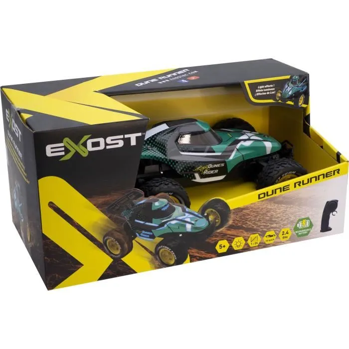 Silverlit AAAPP10984 Coche teledirigido EXOST DUNE RUNNER 2,4 Ghz 1:24 Mini Buggy todoterreno Velocidad 15 km Silverlit AAAPP10984 Coche teledirigido EXOST DUNE RUNNER 2,4 Ghz 1:24 Mini Buggy todoterreno Velocidad 15 km