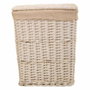 Cesto para la Ropa Sucia Alexandra House Living Blanco Mimbre Madera de sauce 36 x 54 x 45 cm 37 x 28 x 46 cm 30 x 22 x 38 cm 3