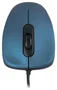 Modecom M10s Silent Ratón Óptico con Cable Azul