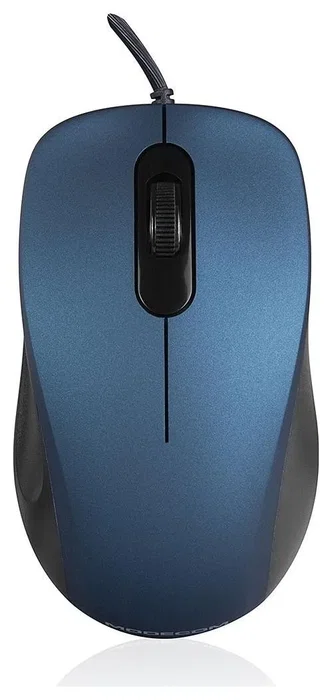 Modecom M10s Silent Ratón Óptico con Cable Azul Modecom M10s Silent Ratón Óptico con Cable Azul
