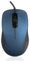Modecom M10s Silent Ratón Óptico con Cable Azul