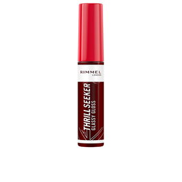 Rimmel London Gloss Brillante Labial Thrill Seeker #750-Frosted Berry con Ácido Hialurónico - Efecto Voluminoso, Hidratación y Labios Jugosos - 6 ml