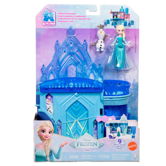 Mattel Castillo de Hielo de Elsa Frozen Disney Casa de Muñecas con Muñeca y Olaf Mattel Castillo de Hielo de Elsa Frozen Disney Casa de Muñecas con Muñeca y Olaf