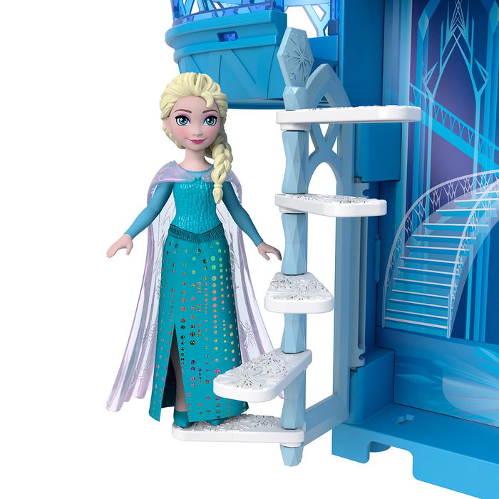 Mattel JDP63 Minis Castillo De Hielo De Elsa Disney Frozen Palacio de Hielo para Niños +3 Años