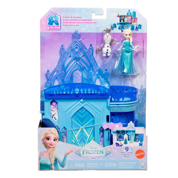 Mattel JDP63 Minis Castillo De Hielo De Elsa Disney Frozen Palacio de Hielo para Niños +3 Años