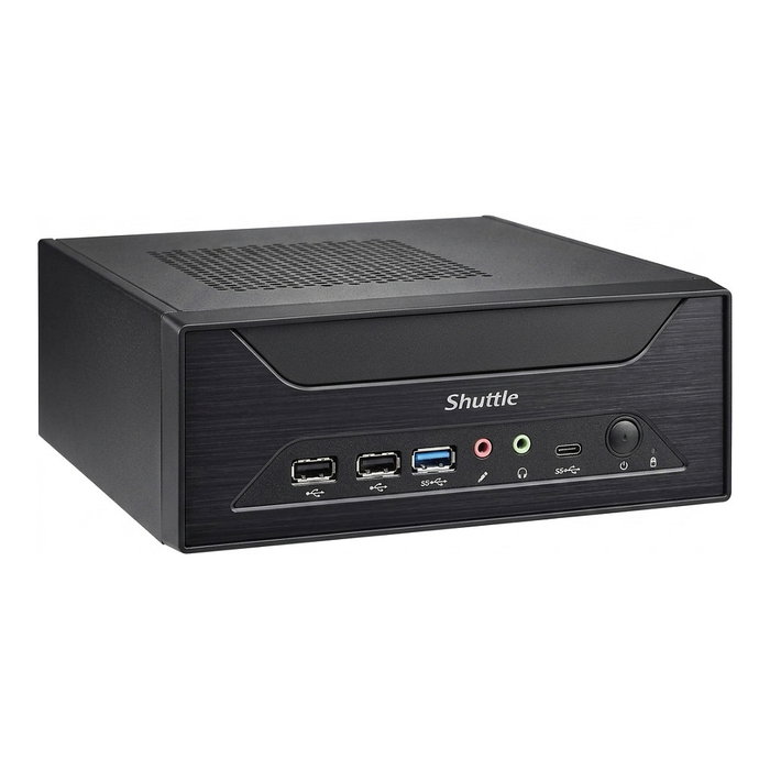 Shuttle Computer Barebone slim XH810 SO-DDR5 black