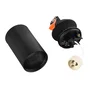 LUM Spot Empotrable Orientable GU10 para Techo, Negro (Sin Bombilla Incluida) - LUM-RGU10-B