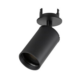 Spot Empotrable GU10 Negro (Sin Bombilla)